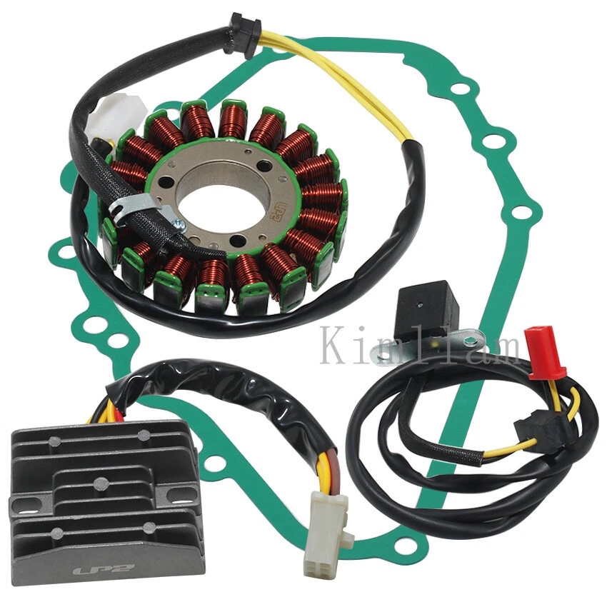 Stator Coil+Regulator Rectifier+Gasket for Kawasaki EN500 Vulcan 500 LTD 1996-09 - Изображение 3 из 4