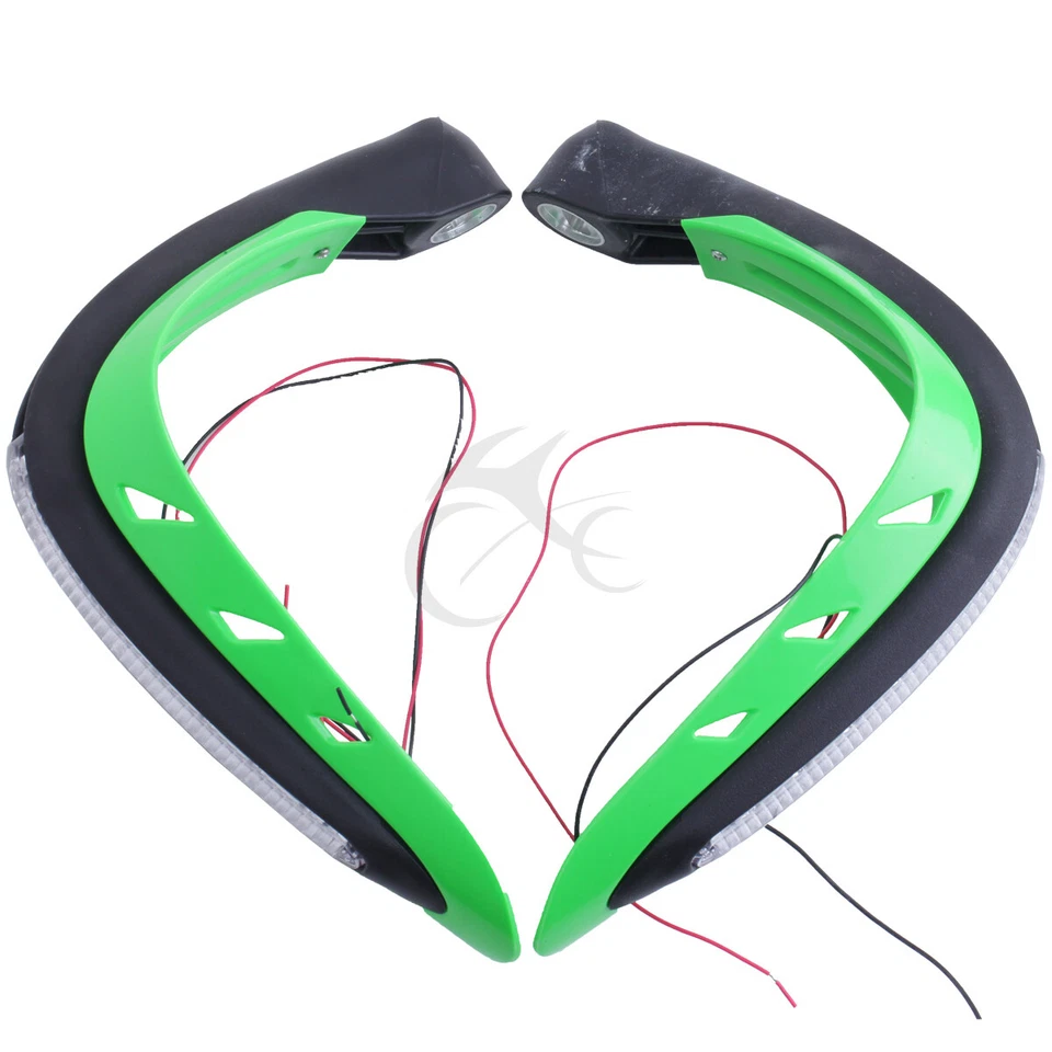 Barra de cepillo de 7/8" 22 mm protectores de manos aptos para moto de tierra ATV universal Foto 3 de 3