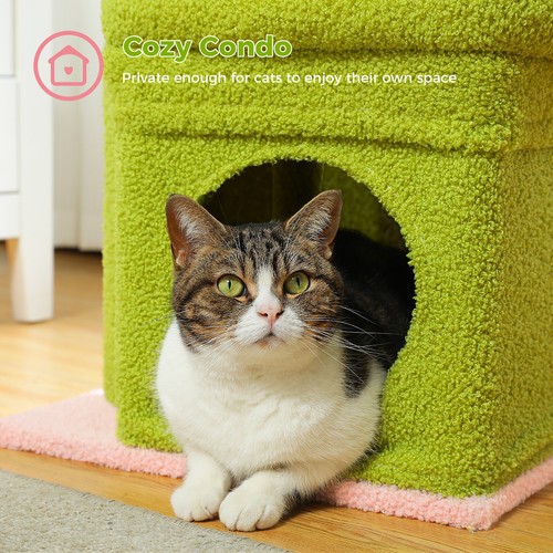 PAWZ Road Cat Tree Tower Scratching Post Scratcher Condo House Bed Furniture Toy - Picture 48 of 61