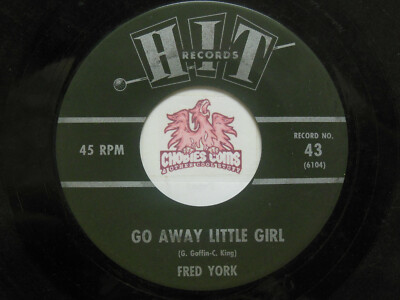  Fred York, Connie Dee: Go Away Little Girl / My Coloring Book, 45 RPM G+ (W1)