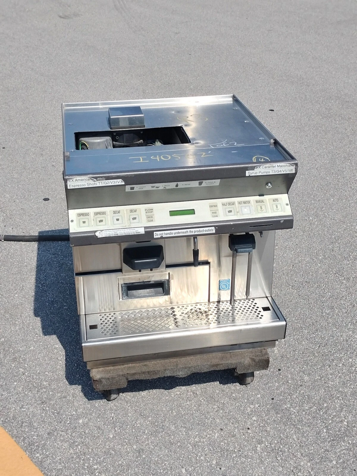 Thermoplan Automatic Espresso Expresso Machine Brewer CTS2 -Made in 2007 - CTS 2