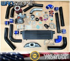 02-06 Acura Rsx 02-05 Civic Si K20 T3t4 .63 Turbo Kit Manifold Intercooler Bov