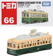 Takara Tomica Tomy No.66 Hiroshima Elecric Railway Type 650 1/62