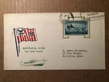 11 DIFFERENT UNITED STATES COAST GUARD RELATED COVERS CARD