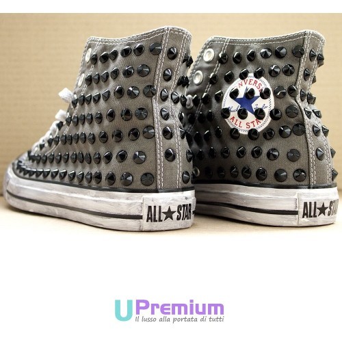 Converse All Star Maximus Scarpe Borchiate Handmade Borchie Uomo Donna  Classiche | eBay