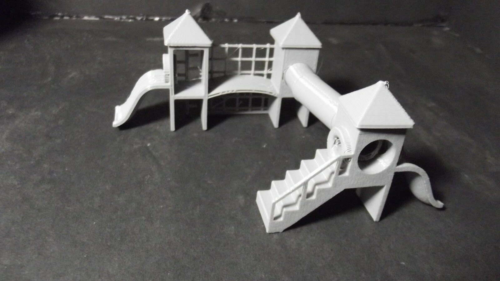 HO Scale Playground Equipment Kit. TA7 3D Printed eBay