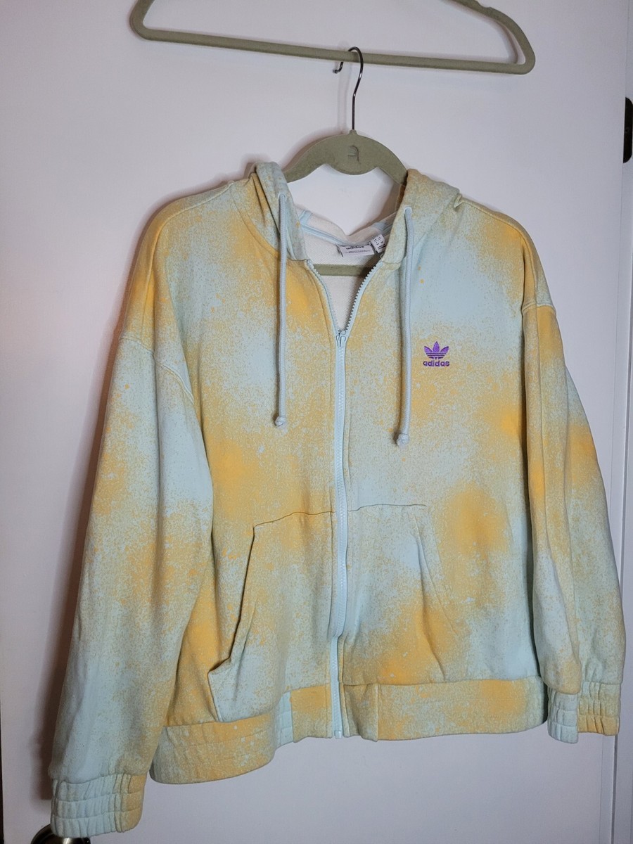 adidas originals splatter hoodie