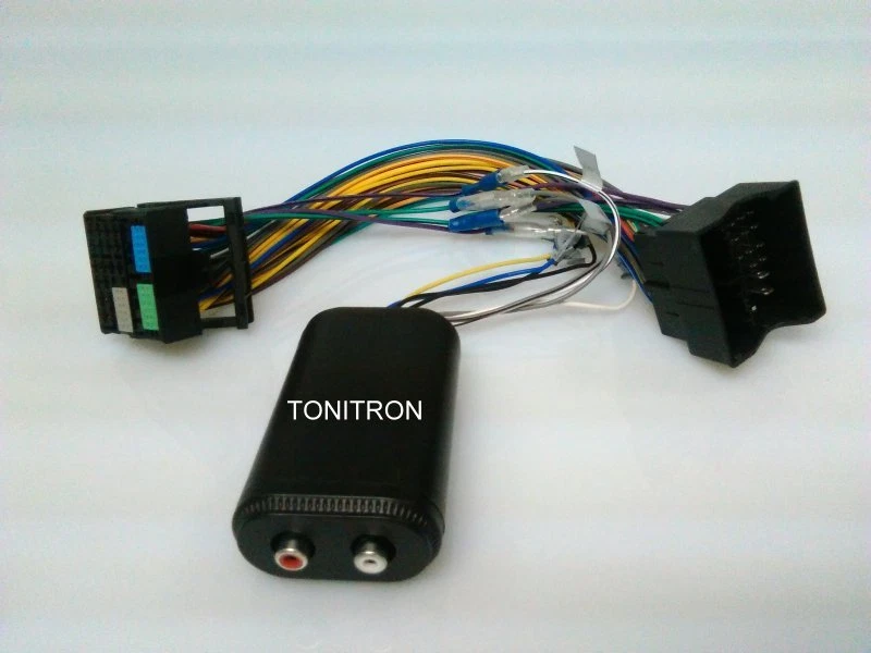 2 Cinch für VW Golf 7 Quadlockkabelsatz 1:1 High Low Adapter orig. Radio Remote - Bild 1 von 1