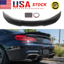 Carbon Look PSM Style Highkick Rear Spoiler Wing For BMW F06 650i M6 4DR 2012-18