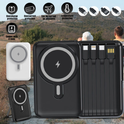 20000mAh Magnetic Power Bank Portable Fast Charging For iPhone 16 15 14 13 12