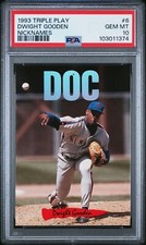 PSA 10 GEM MINT 1993 TRIPLE PLAY DWIGHT GOODEN #6 NICKNAMES METS 11374 B288