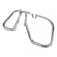 Satteltaschen SchutzbüGel FüR Harley Davidson Softail Standard 00-05 Chrom