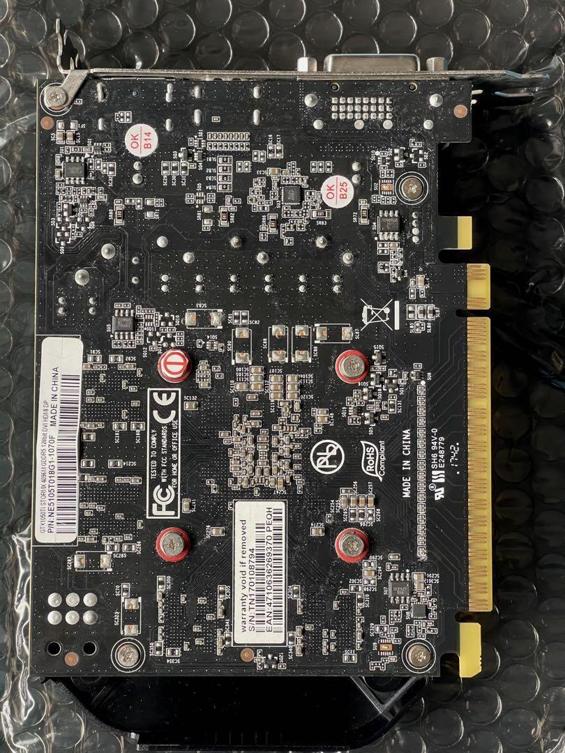 【未開封】PALIT GeForce GTX 1050 Ti StormX 4G Amazon.com: Palit GeForce GTX 1050 Ti StormX 4 GB GDDR5
