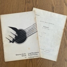 Guitar Archive 223 L Boccherini Concert E-Major sheet music for guitar orchestra