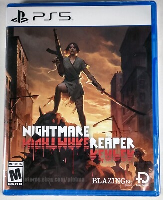 NIGHTMARE REAPER New PS5 Game PlayStation 5 ESRB Release Limited