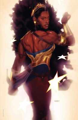 Nubia Coronation Special #1 over E 1:100 Joshua Sway Swaby Foil Variant DC Comic