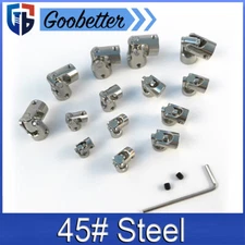 Coupling Coupler Universal Flexible Shaft Motor U Joint Connector RC Boat Metal