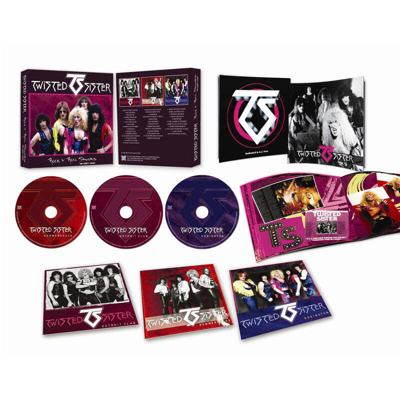 Twisted Sister - Rock 'N' Roll Saviors - The Early Years (3CD Box