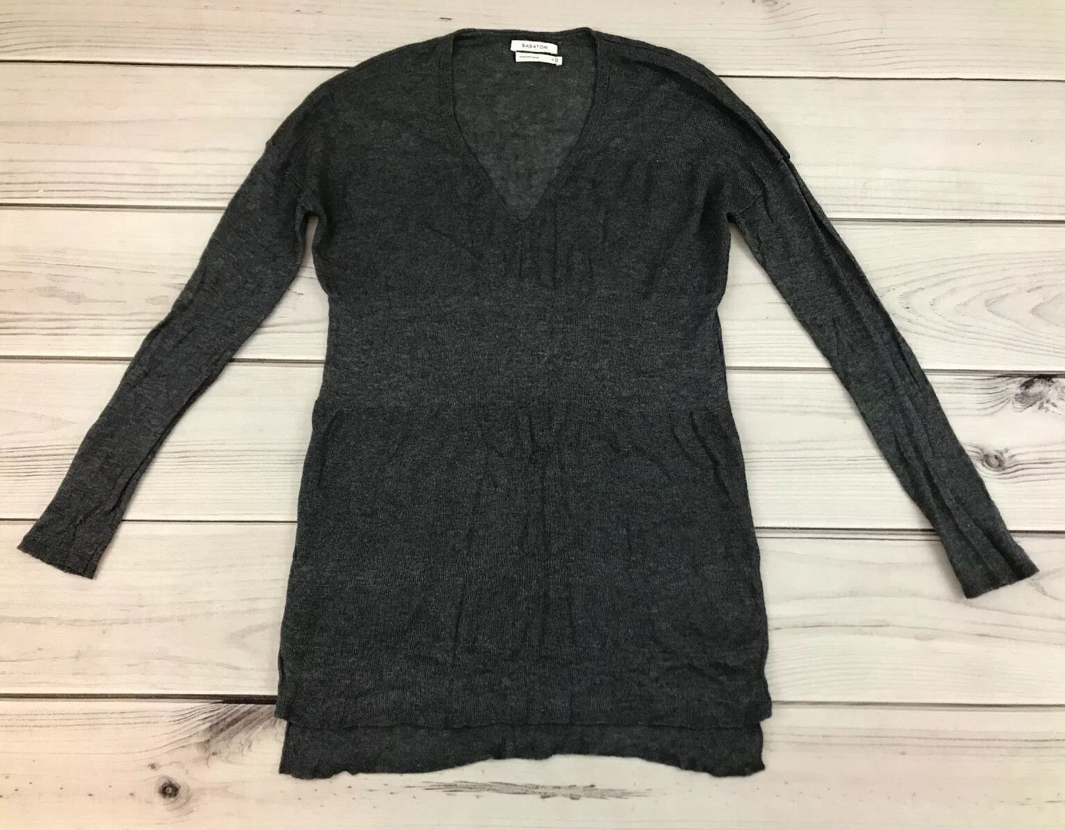 sheer wool sweater