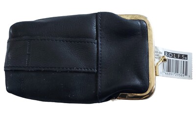 Rolfs Leather Cigarette Cases- Black