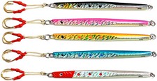 5pcs Fish WOW! 300g Speed jig Vertical Trolling Metal bait lure Assist Hooks NEW