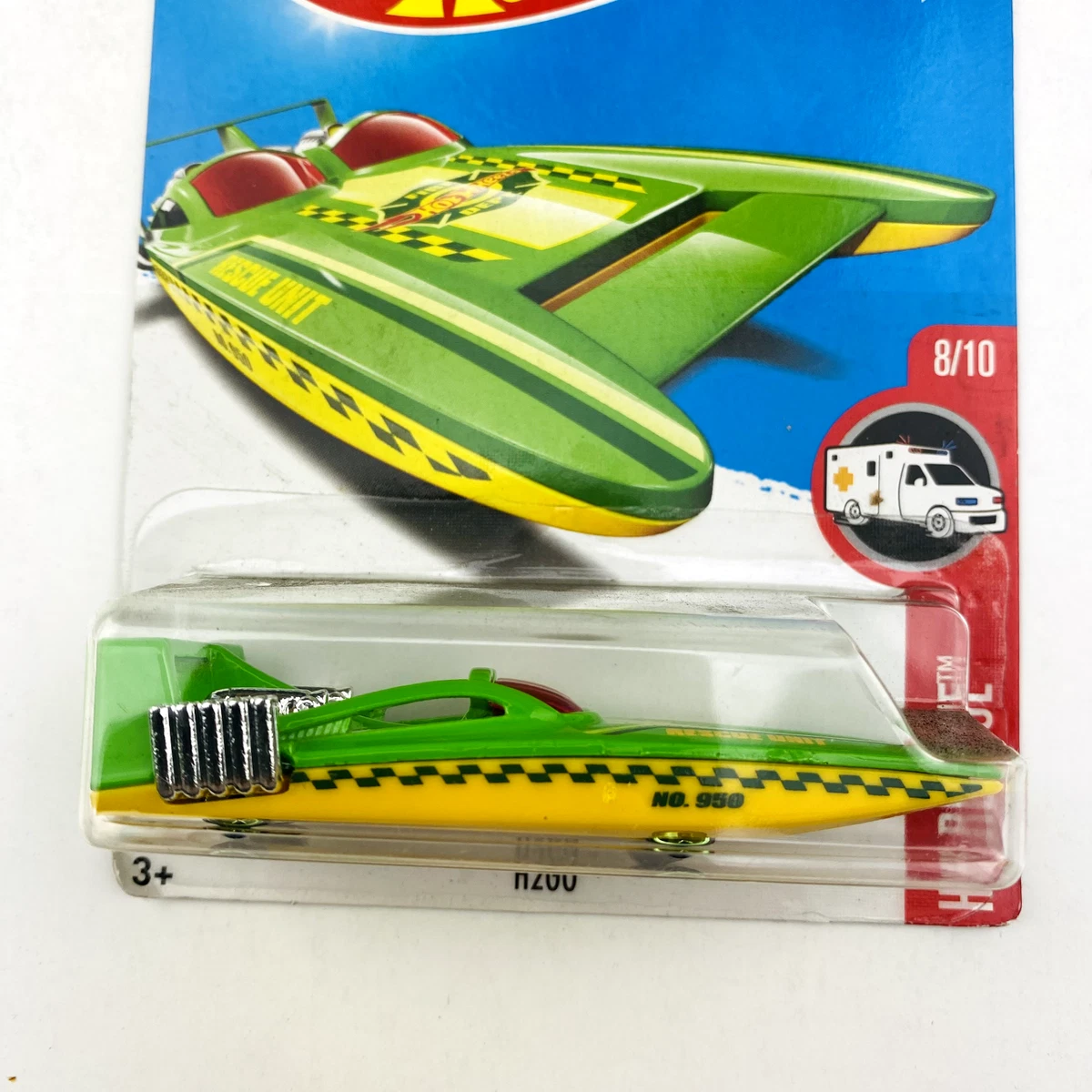 Hot Wheels H2GO HW Rescue 184 365 8 10 1 64 Scale Diecast eBay
