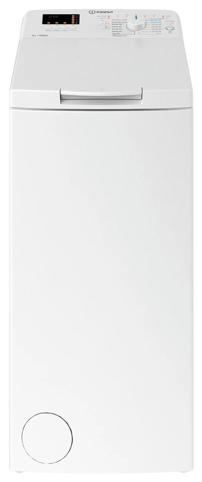 LAVATRICE CARICA ALTO 5 KG 1000 GR CL.C DISPLAY INDESIT BTWS50400ITN.