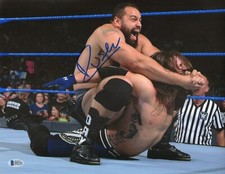 Rusev Signed 11x14 Photo BAS Beckett COA WWE Day Autograph Picture vs AJ Styles