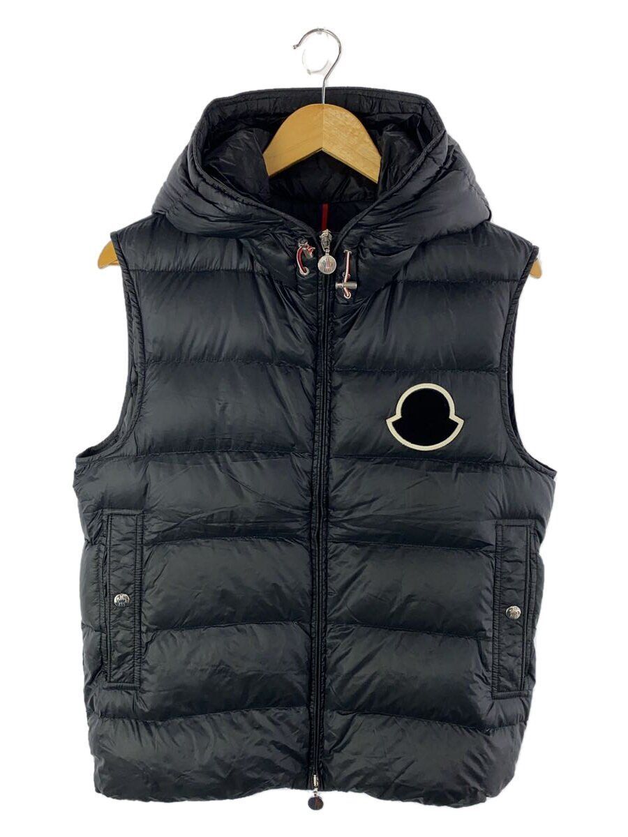 【美品】MONCLER 黒 ダウンベスト BILLECRT VEST 美品】MONCLER 黒 ダウンベスト BILLECRT VEST