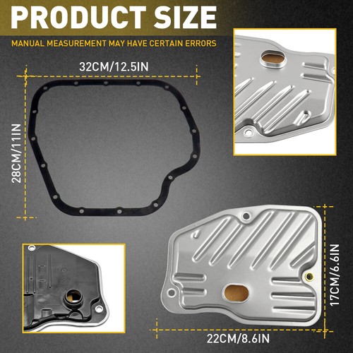 35330-12050 CVT Filter Transmission w/ Kit Gasket for Corolla Toyota 2014-2021 - Picture 4 of 12