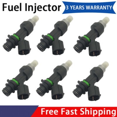 Set of 6 Fuel Injector 1571066J00 For Suzuki Grand Vitara 2.7l V6 2006 2007 2008