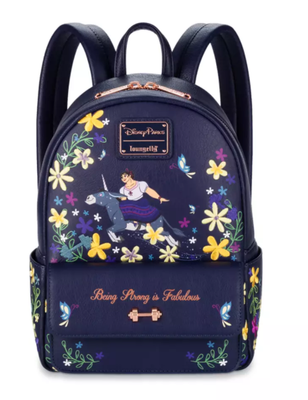 Loungefly Pink & Purple Disney Encanto Unicorn Mini Backpack DISNEY LOUNGEFLY ENCANTO LUISA RIDING A UNICORN DONKEY MINI  main image 3