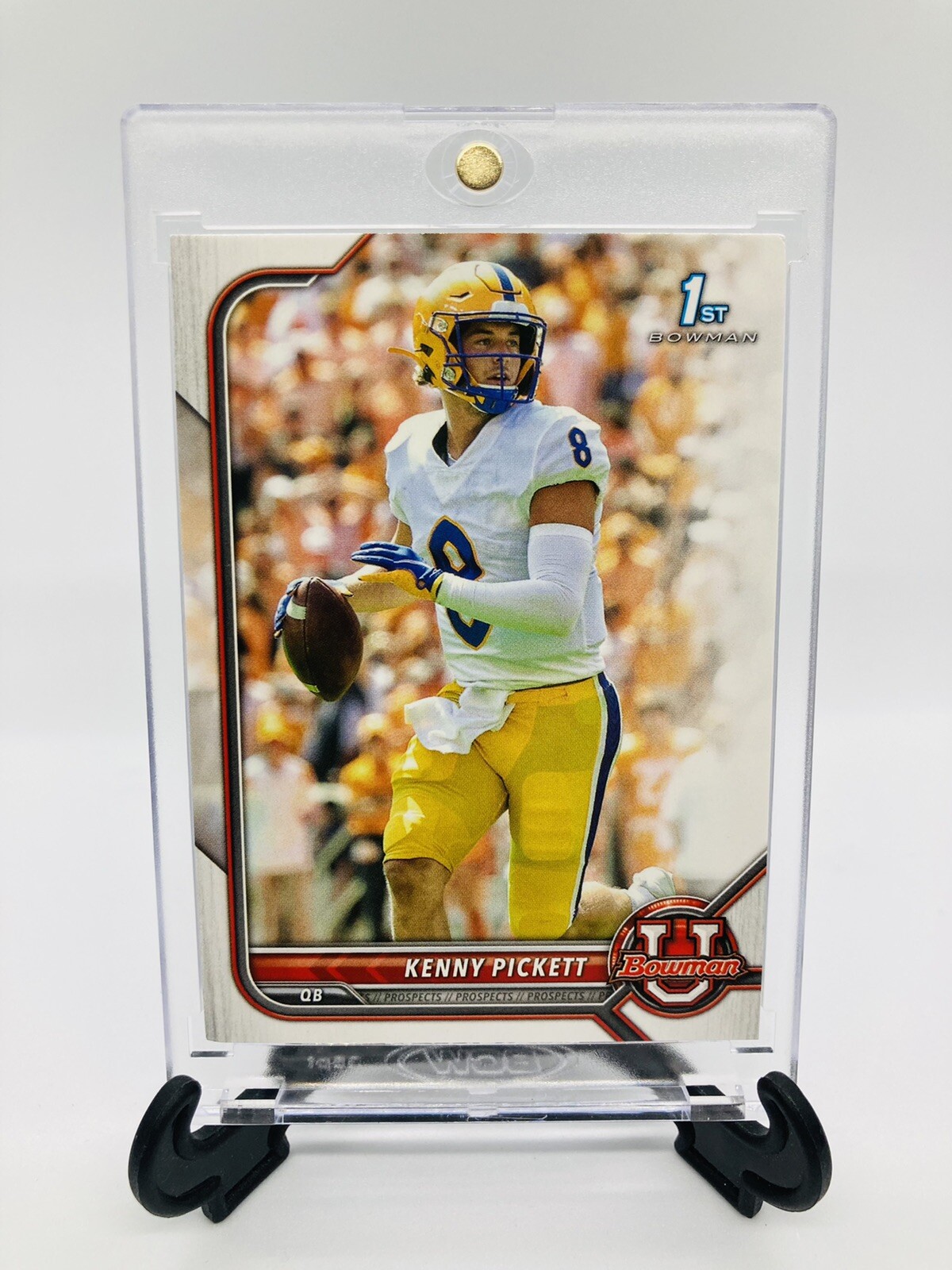 Kenny Pickett RC 1st Bowman Rookie Card Pittsburgh Steelers Pitt NFL