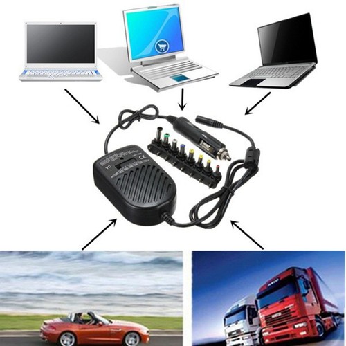 Cargador Universal Mechero de Coche para Pc Portatil Apple Mac Ibm Dell 2314 | eBay