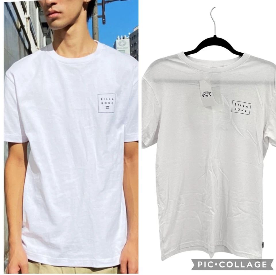 Camiseta Blanca Manga Corta Billabong Boy’s XL Logo Gráfico NUEVA Foto 4 de 4