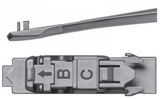 Wischblatt Scheibenwischer TRICO FLEX FX380 für VW BORA Variant 1J6 PASSAT B3 B4