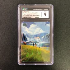 2024 Topps Chrome Star Wars Galaxy Art of Naboo Lake Country Aqua Lava /175 CGC9