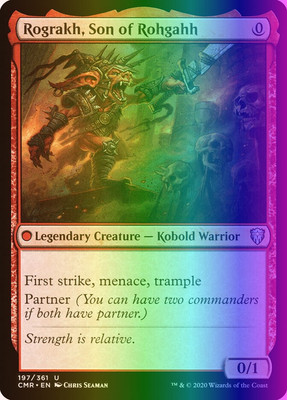 MTG Rograkh, Son of Rohgahh (197/794) Commander Legends NM FOIL | eBay