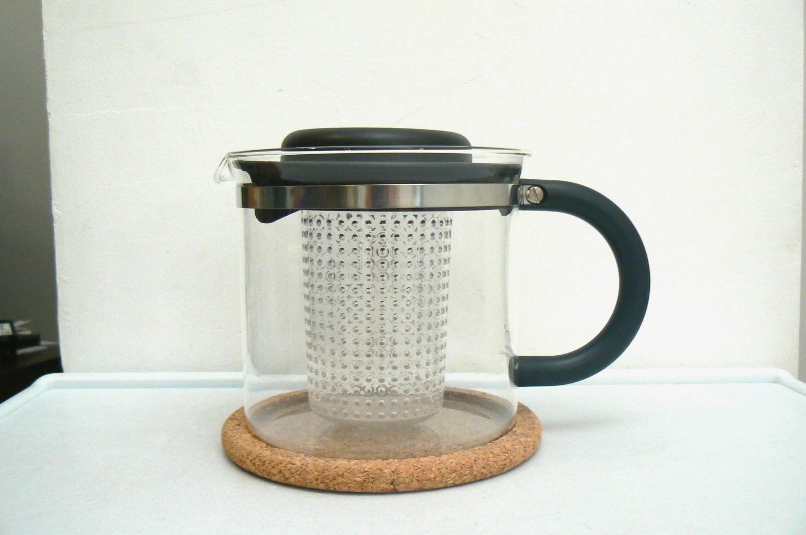 Vintage Glass Bodum Bistro Tea Coffee Maker