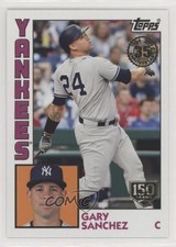 2019 Topps 1984 Baseball 150th Anniversary 93/150 Gary Sanchez #T84-79 uu6