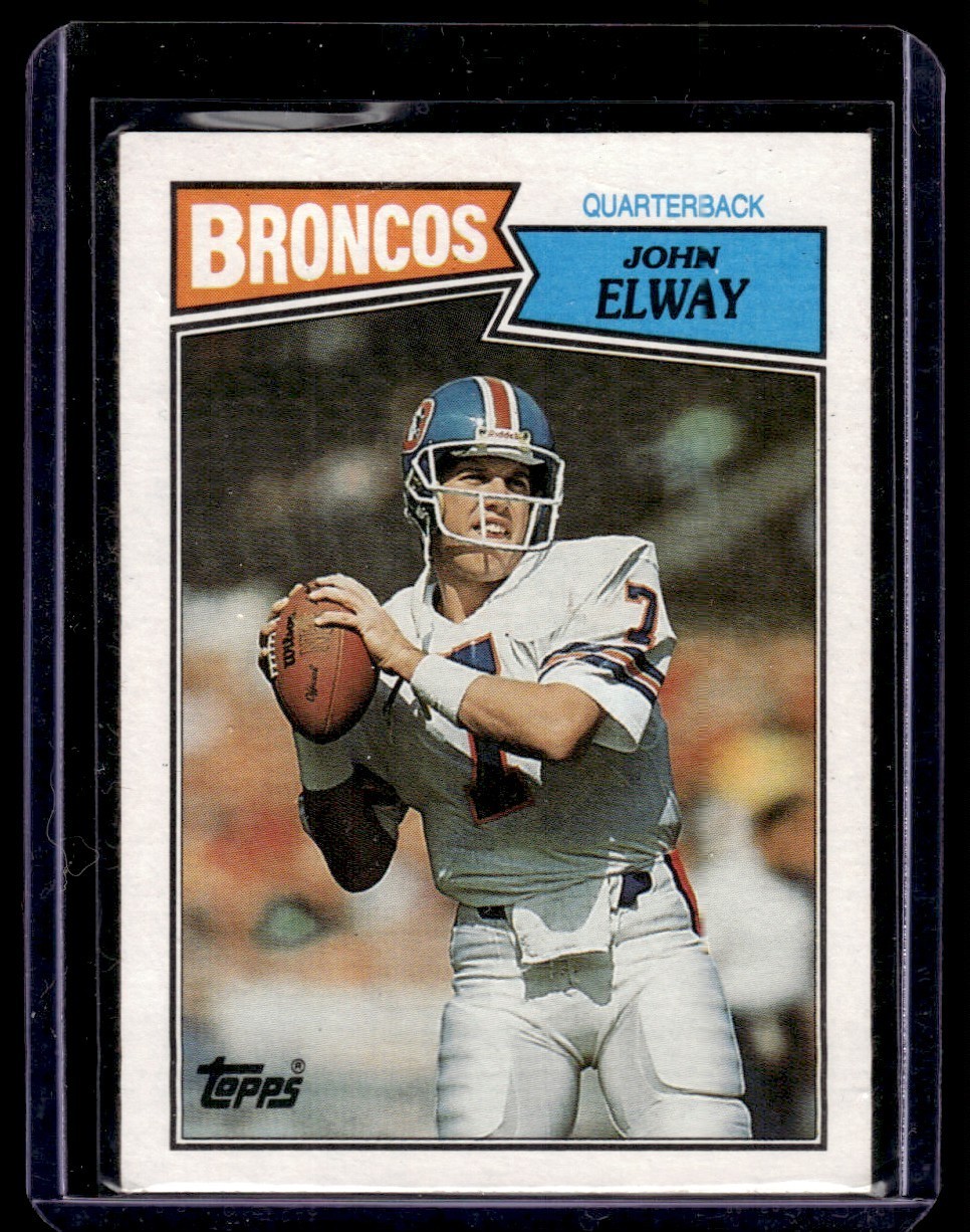 1987 Topps John Elway Denver Broncos #31