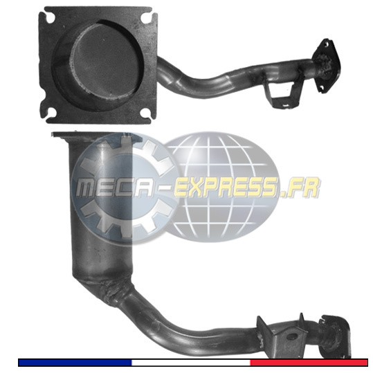 Catalyseur E1290 haute efficacité pour CITROEN C3 1.1 2002 réduction gaz polluants