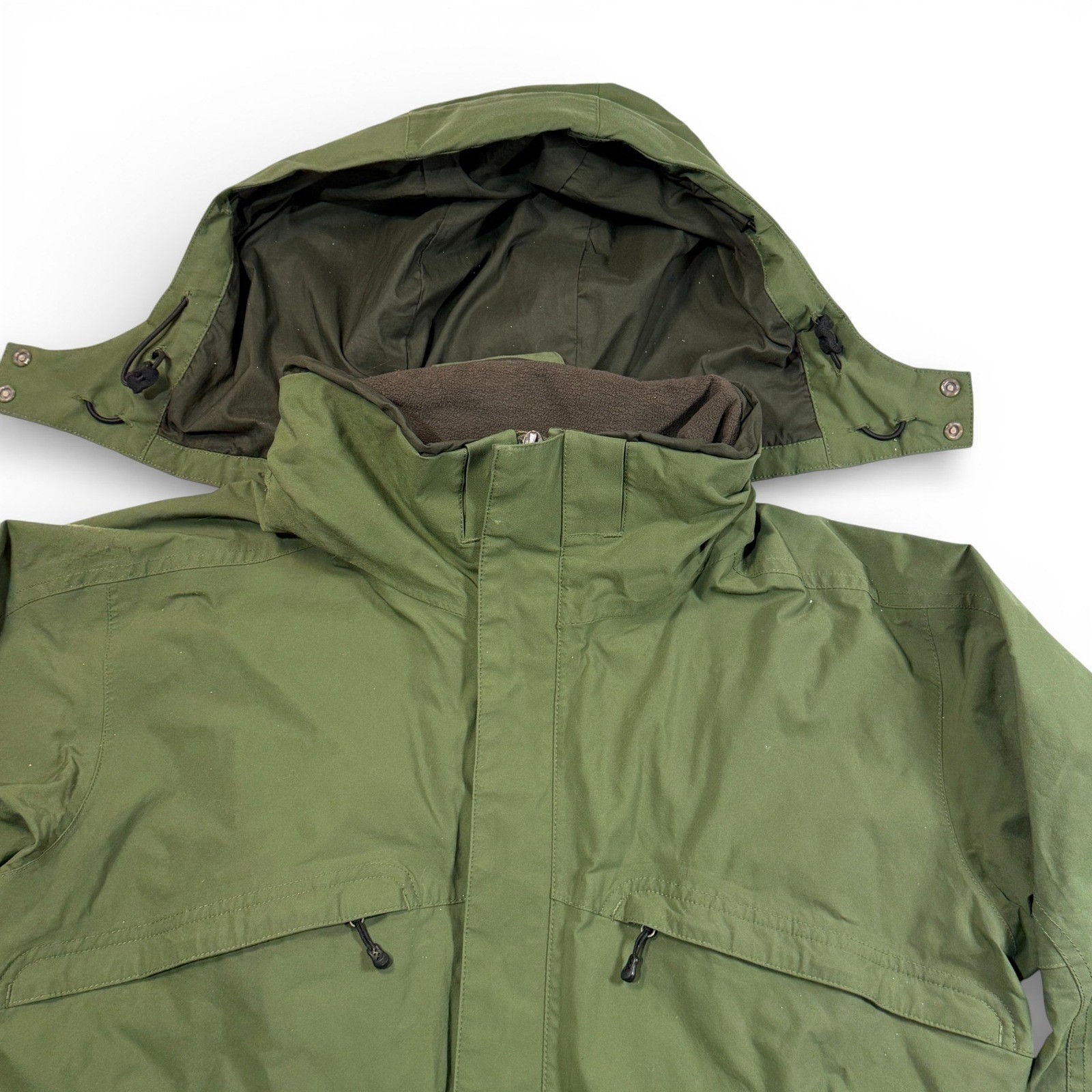 Patagonia Rubicon Uniform Jacket Mens Medium H2No Waterproof Hooded Shell Green thumbnail 14