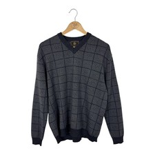 Suéter Fendi FF Monograma Lana Merino - Talla 52 - Suéter de Diseñador de Lujo para Hombre
