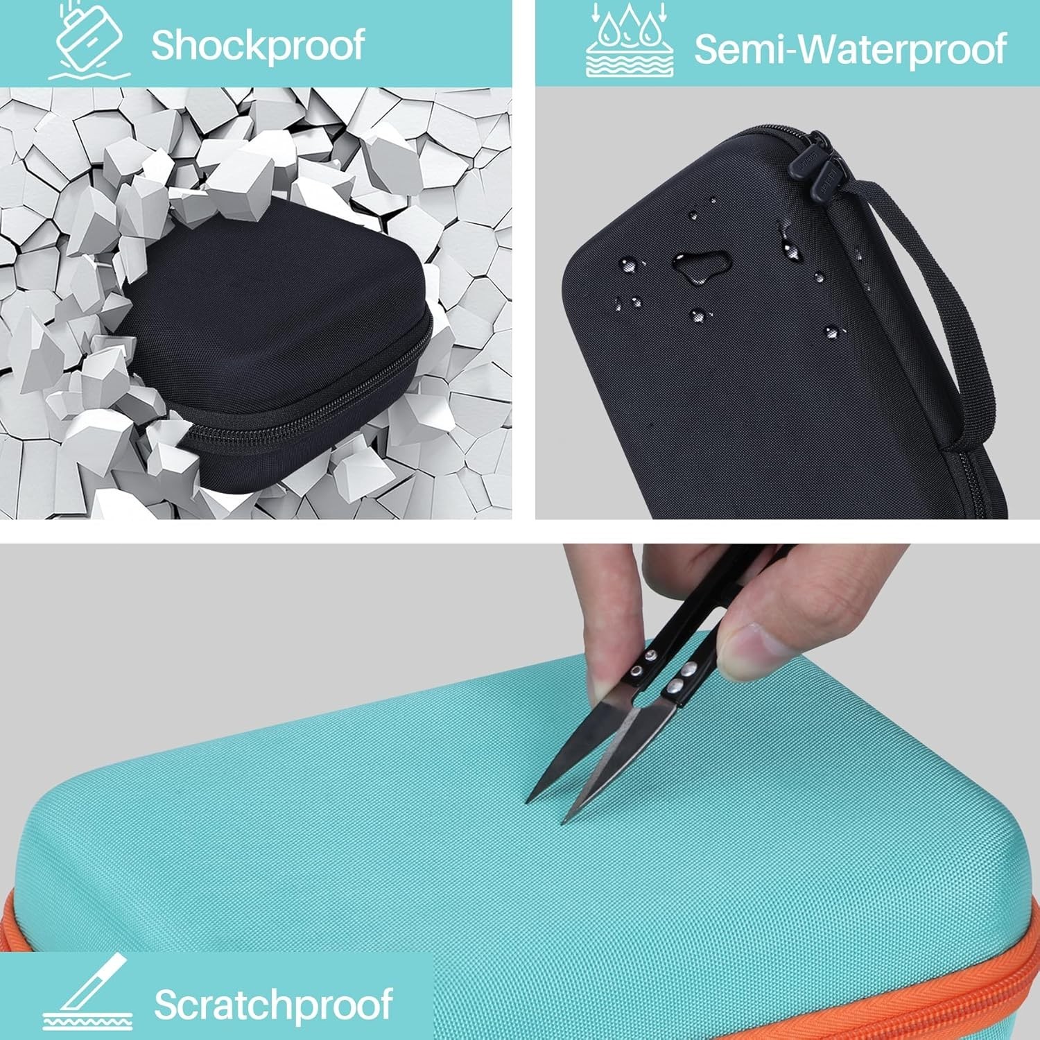 3D Printing Pen Case Hard Protective Carrying Storage Bag for SCRIB3D MYNT3D ...