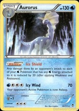AURORUS 26/111 RARE FURIOUS FISTS POKEMON MP on eBay