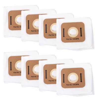 8 Pack Replacement Atrix Vacuum Bags Backpack Vac 8-Quart, Replace Part... 