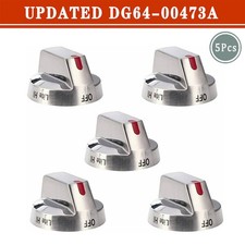 5X DG64-00473A Range Burner Control Knob for SAMSUNG Range AP5917439 PS9606608