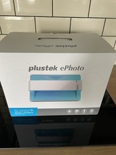 Plustek ePhoto Z300 Photo Scanner & All Cables - Blue- Tested & Working 