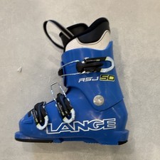 Lange RSJ 50 Unisex Kids Ski Boots Blue Size 19.5 Alpine/Downhill